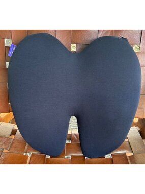 Cushion Lab Orthopedic Memory Foam Lumbar Pillow Support Strap Ergonomic